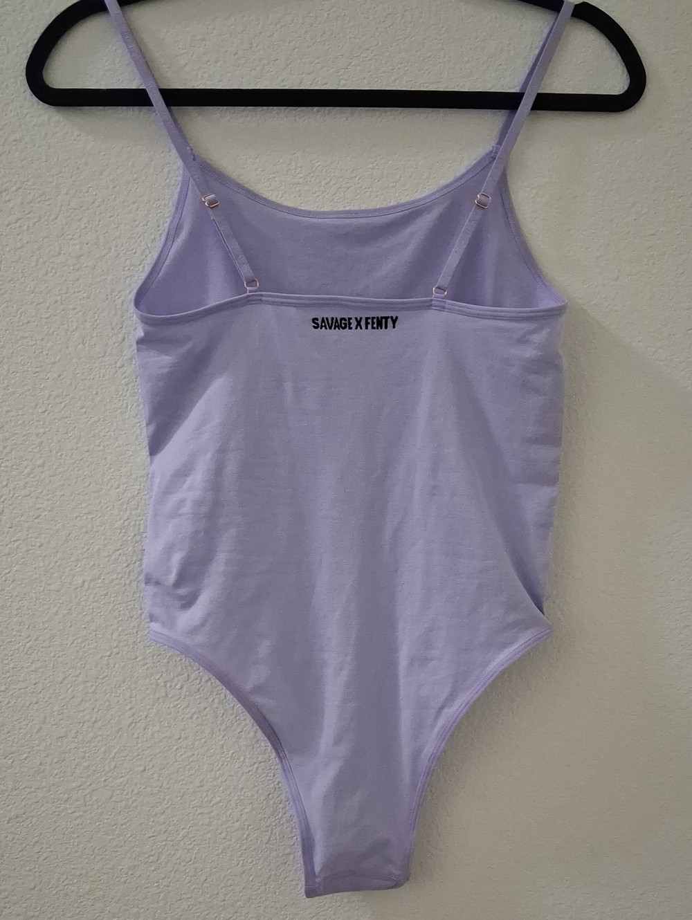 Savage X Fenty Rare Lavender One-Piece Bodysuit Size Medium New Without Tags